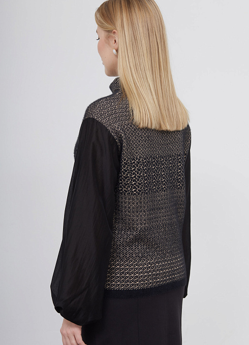  GRIOL. Джемпер жен. 310442.33303.8209Y бежевый/черный GRIOL