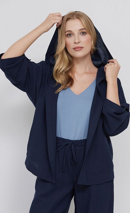 GRIOL. Жакет жен. 370179.09312.9600N Тёмно-синий GRIOL GRIOL. Жакет жен. 370179.09312.9600N Тёмно-синий