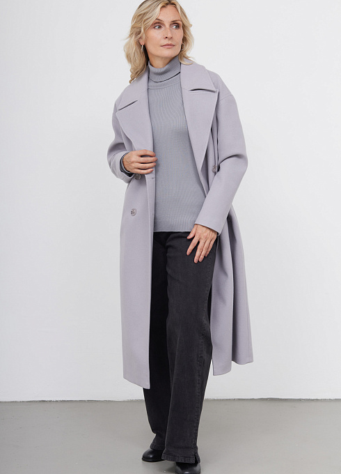  GRIOL. Пальто жен. 533991.11208.8900N Лавандовый GRIOL