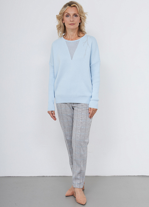  GRIOL. Джемпер жен. 310399.33303.1600L Голубой GRIOL