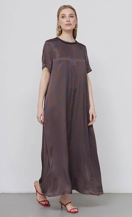  GRIOL. Платье жен. 360322.03312.1101Y Коричневый 