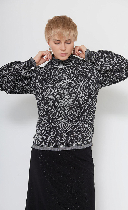 GRIOL. Джемпер жен. 310513.33303.8201Y Чёрный GRIOL GRIOL. Джемпер жен. 310513.33303.8201Y Чёрный