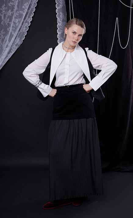 GRIOL. Юбка жен. 358512.11312.8200S Черный GRIOL GRIOL. Юбка жен. 358512.11312.8200S Черный