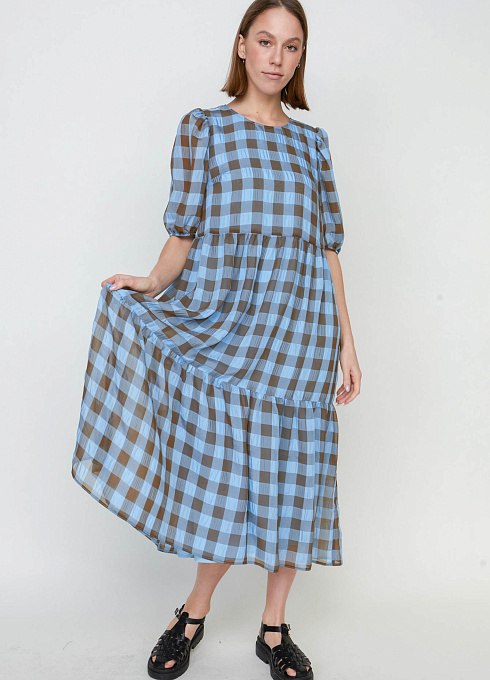  GRIOL. Платье жен. 368105.11312.1704P Небесно-голубой GRIOL