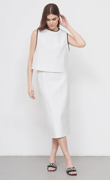 GRIOL. Юбка жен. 350060.03313.0282S Белый GRIOL GRIOL. Юбка жен. 350060.03313.0282S Белый