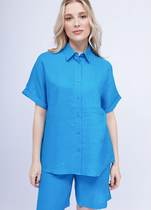 Рубашка oversize изо льна GRIOL