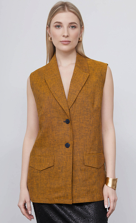  GRIOL. Жилет жен. 382862.37312.2694M Жёлто-синий 