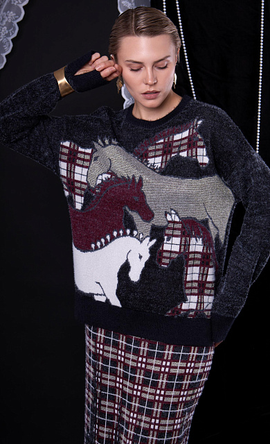  GRIOL. Джемпер жен. 310548.33303.8101A Мультиколор 