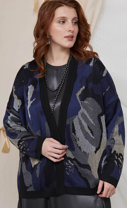  GRIOL. Жакет жен. 370230.33303.9600L Т.синий 