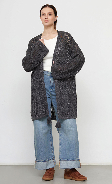  GRIOL. Жакет жен. 370246.05303.7700N Темно-серый 