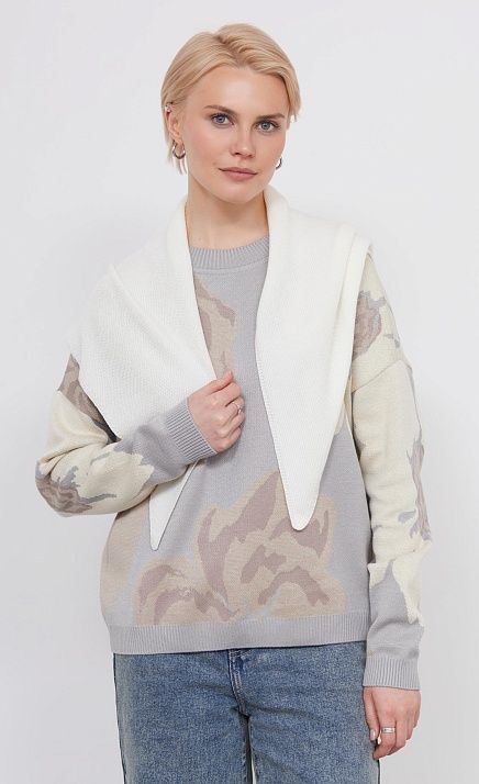 GRIOL. Косынка жен. 590001.33303.0200N Белый GRIOL GRIOL. Косынка жен. 590001.33303.0200N Белый