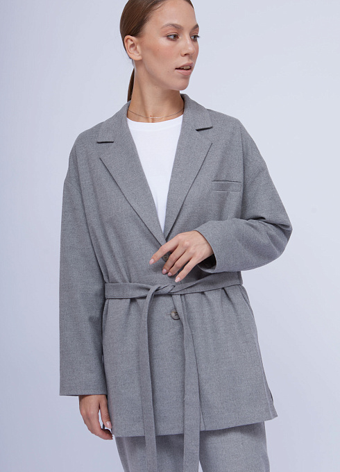  GRIOL. Жакет женский 378009.11312.7300N Серый GRIOL