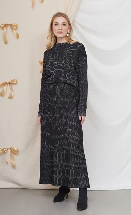  GRIOL. Юбка жен. 350122.33303.8276L Чёрный 