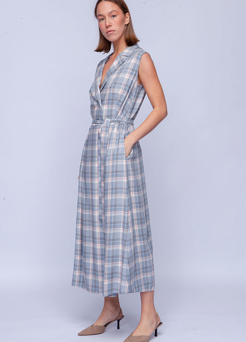  GRIOL. Платье жен. 360221.09312.1664P Голубо-розовый GRIOL