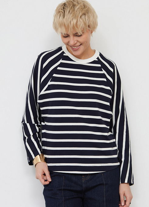  GRIOL. Джемпер жен. 311132Д.6_313.9807S Бело-синий GRIOL