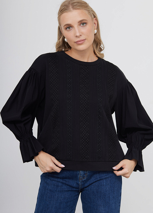  GRIOL. Джемпер жен. 311104.03313.8200K Черный GRIOL