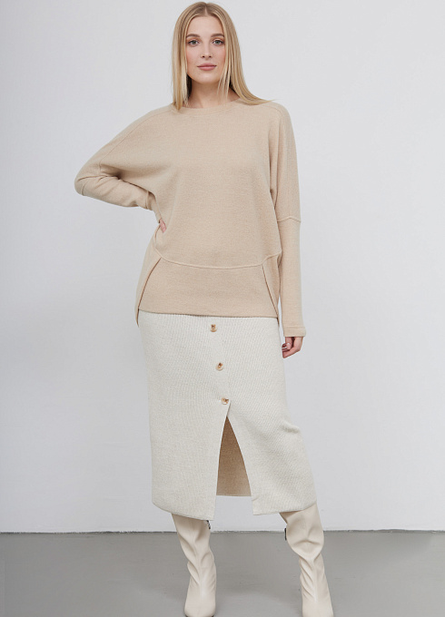  GRIOL. Джемпер жен. 310623РД.6_313.0800N Бежевый GRIOL