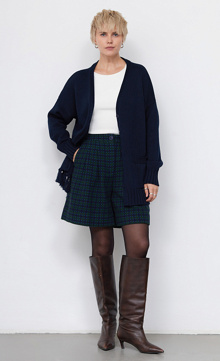  GRIOL. Шорты жен. 320353УД.03312.8829P зеленый/синий 