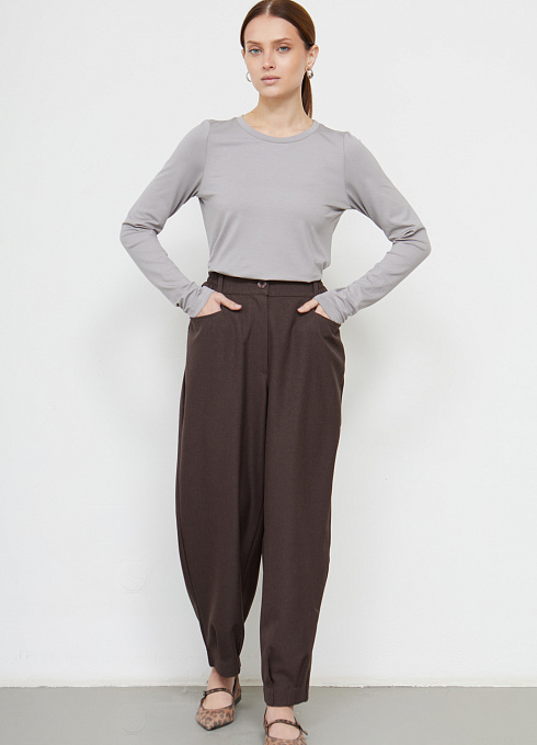 Брюки жен. 320250.09312.5900N Коричневый (2)