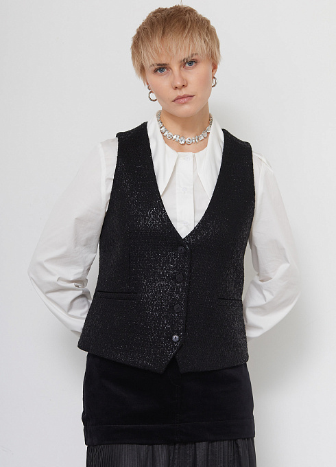  GRIOL. Жилет жен. 388239А.11312.8200N Чёрный GRIOL