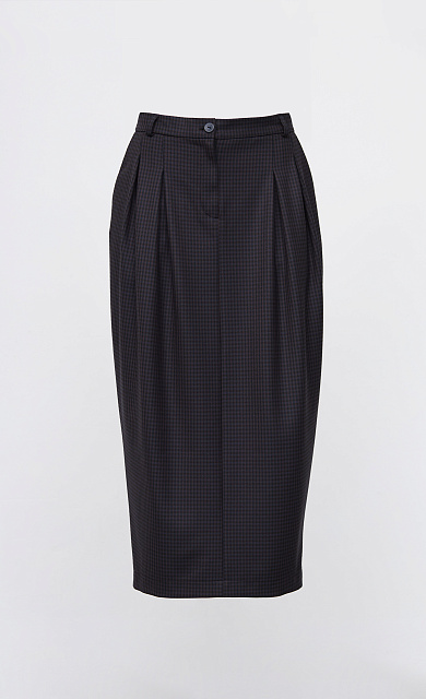  GRIOL. Юбка жен. 350076.03312.1199P коричневый/черный 