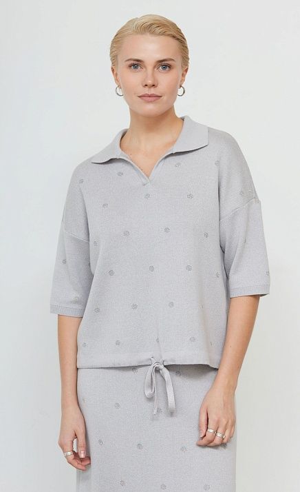 GRIOL. Джемпер жен. 310555.33303.8000D Светло-серый GRIOL GRIOL. Джемпер жен. 310555.33303.8000D Светло-серый