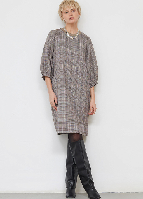  GRIOL. Платье жен. 360330Н.6_312.0301P Коричневый GRIOL