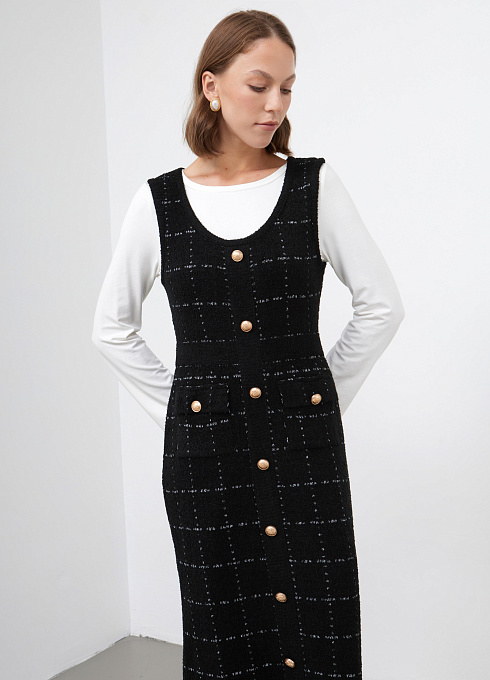  GRIOL. Сарафан жен. 340027.15303.8202P Чёрный GRIOL