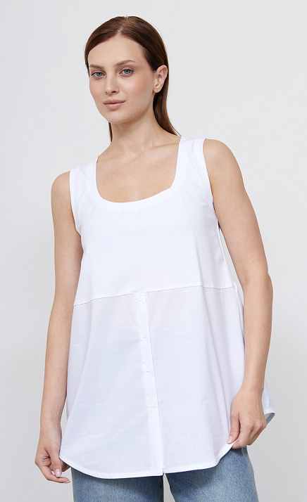  GRIOL. Топ жен. 311140.6_312.0200N Белый 