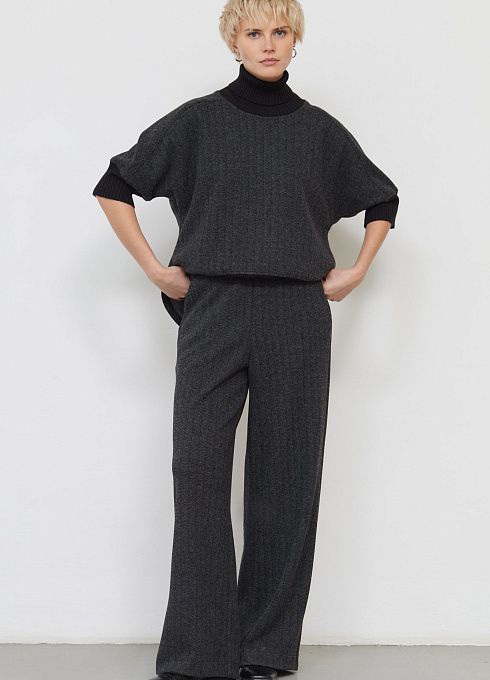 Брюки жен. 320245.09312.7382Y Серо-черный (5)