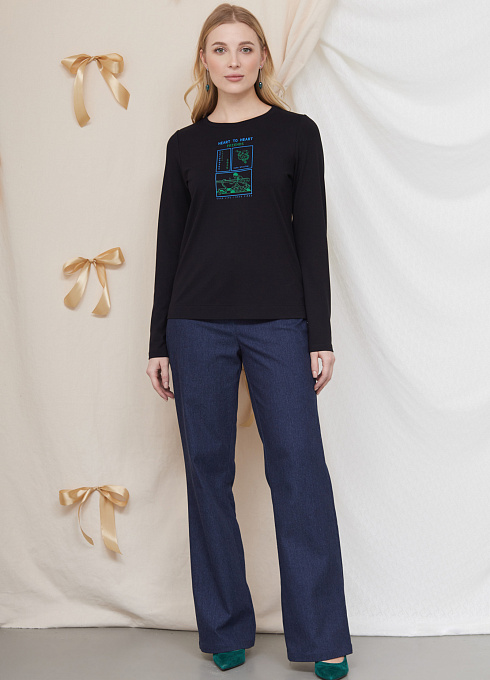  GRIOL. Джемпер жен. 310915.03313.8200E Черный GRIOL