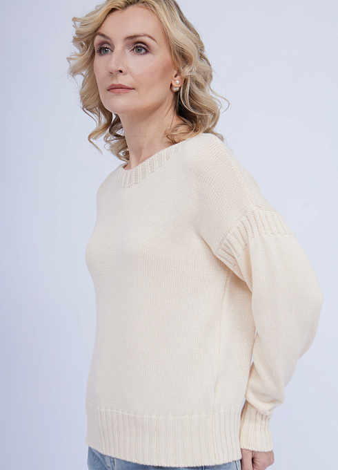  GRIOL. Джемпер жен. 310418.05303.0300N Молочный GRIOL