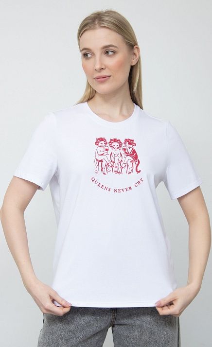  GRIOL. Футболка жен. 310461.40513.0200А Белый 