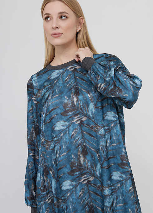  GRIOL. Платье жен. 360302ГМот.03312.8677F серо-голубой GRIOL