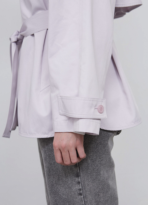 Плащ жен. 504490.11209.6700N Сиреневыо-серый  (6)