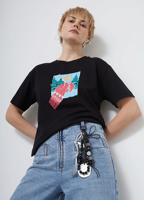  GRIOL. Брелок Новогоднее 1 Черный GRIOL