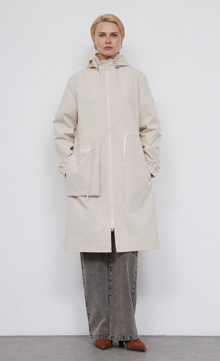 GRIOL. Плащ жен. 504067.11209.0700N Молочный GRIOL GRIOL. Плащ жен. 504067.11209.0700N Молочный