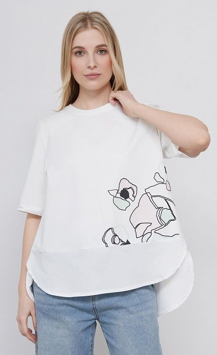  GRIOL. Джемпер жен. 311001К.03313.0707E молоко 