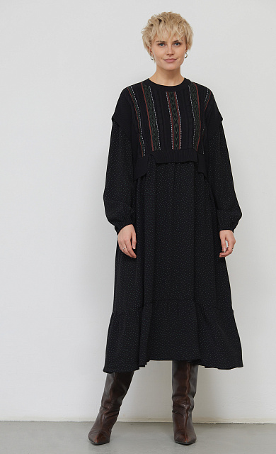  GRIOL. Платье жен. 360272.03313.8229DE Черный 