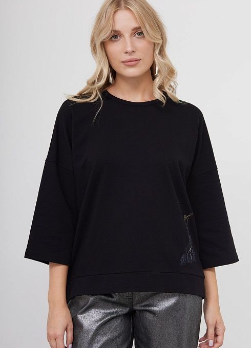  GRIOL. Джемпер жен. 310418.23513.8200R Чёрный GRIOL