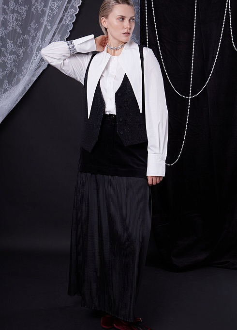  GRIOL. Жилет жен. 388239А.11312.8200N Чёрный GRIOL