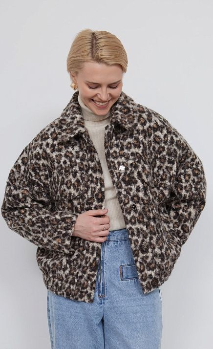  GRIOL. Куртка жен. 514648.11208.5901O Коричнево-молочный 