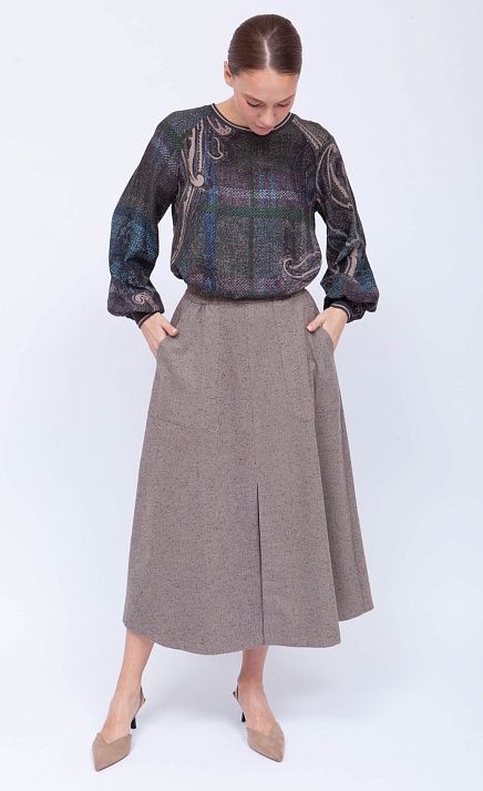  GRIOL. Юбка жен. 350056.03312.3400N Кофейный 