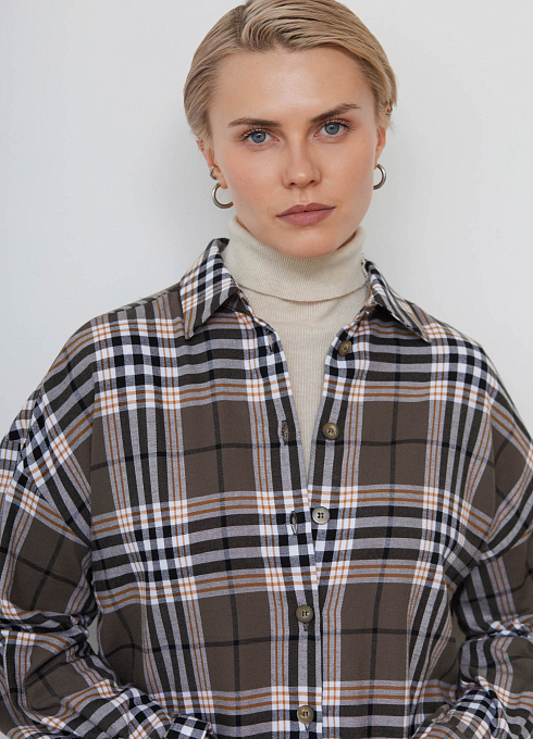 Рубашка фланелевая в клетку GRIOL