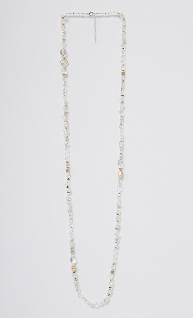  GRIOL. Колье Игристое 1 Прозрачный  