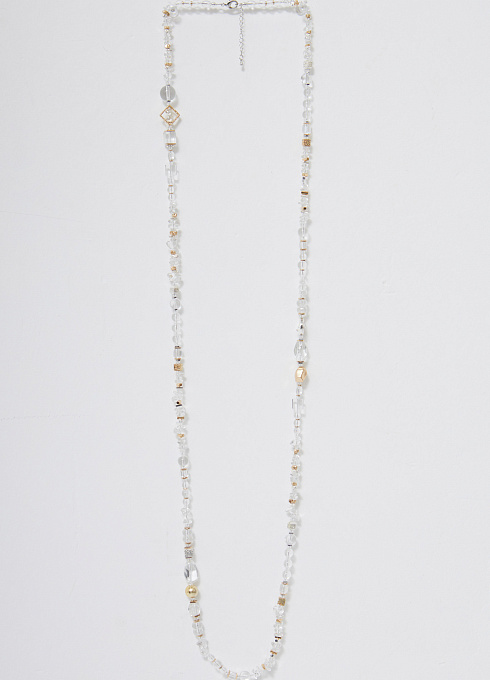  GRIOL. Колье Игристое 1 Прозрачный  GRIOL