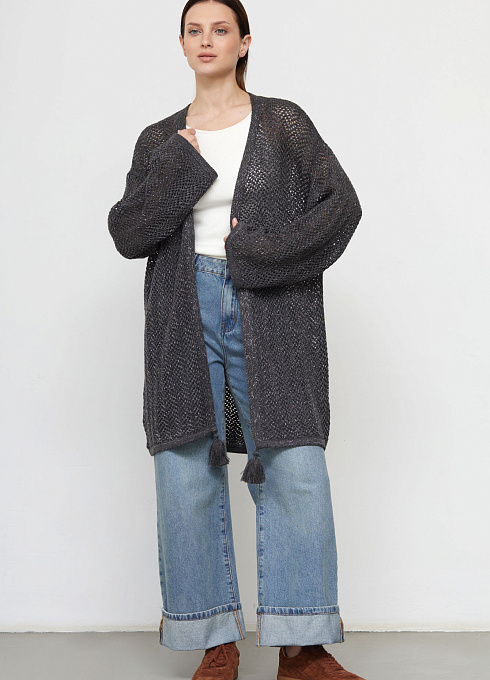  GRIOL. Жакет жен. 370246.05303.7700N Темно-серый GRIOL