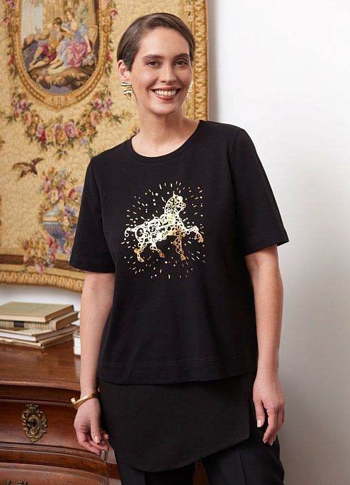  GRIOL. Джемпер жен. 310920НР.03313.8200EA Черный GRIOL