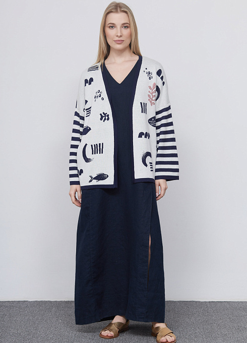  GRIOL. Жакет жен. 370231.33303.0201A Белый GRIOL