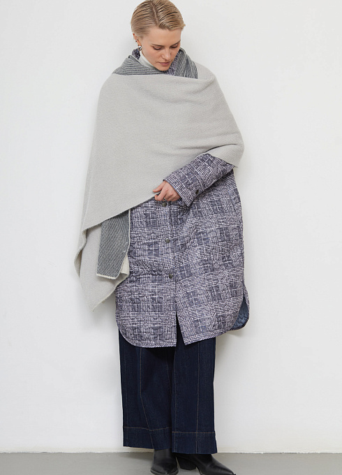  GRIOL. Шарф жен. 550003.33303.7901S Серый GRIOL